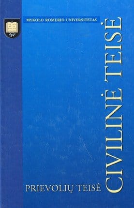 Civilinė teisė. Prievolių teisė