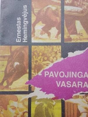 Ernestas Hemingvėjus „Pavojinga vasara“