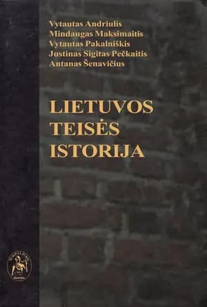 Lietuvos teisės istorija