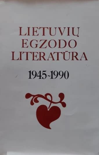 Lietuvių egzodo literatūra 1945–1990