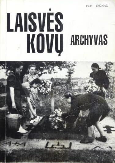 Laisvės kovų archyvas 16 tomas