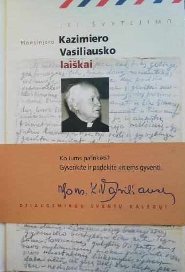 Iki švytėjimo: Kazimiero Vasiliausko laiškai Zitai Žemaitytei