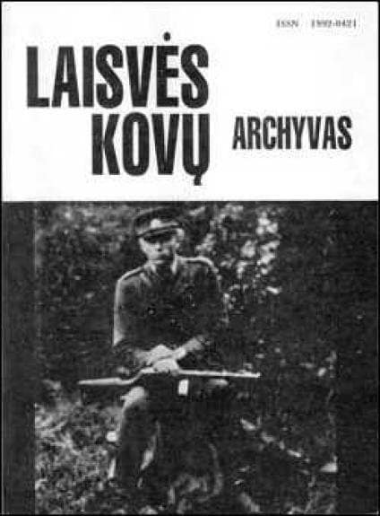 Laisvės kovų archyvas 11 tomas