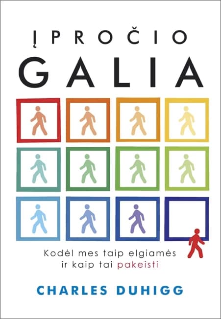 Įpročio galia. Kodėl mes taip elgiamės ir kaip tai pakeisti