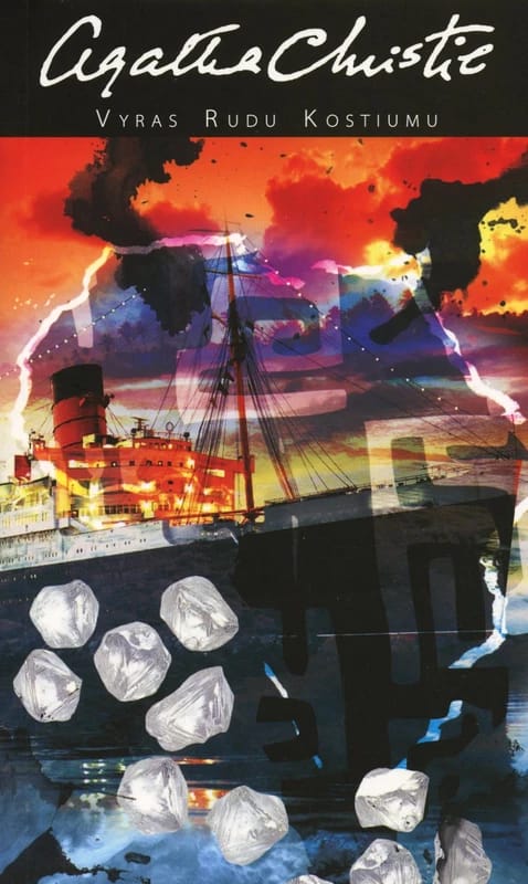 A. Kristi „Vyras rudu kostiumu“