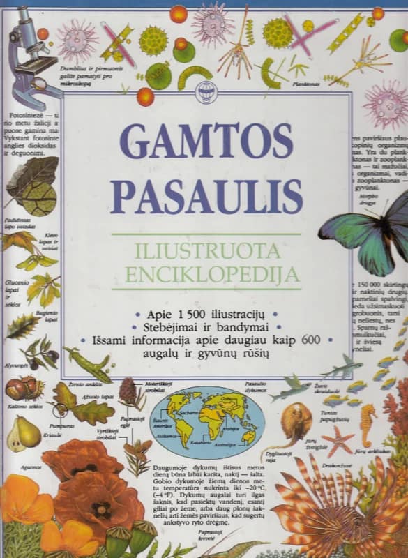 Gamtos pasaulis. Iliustruota enciklopedija