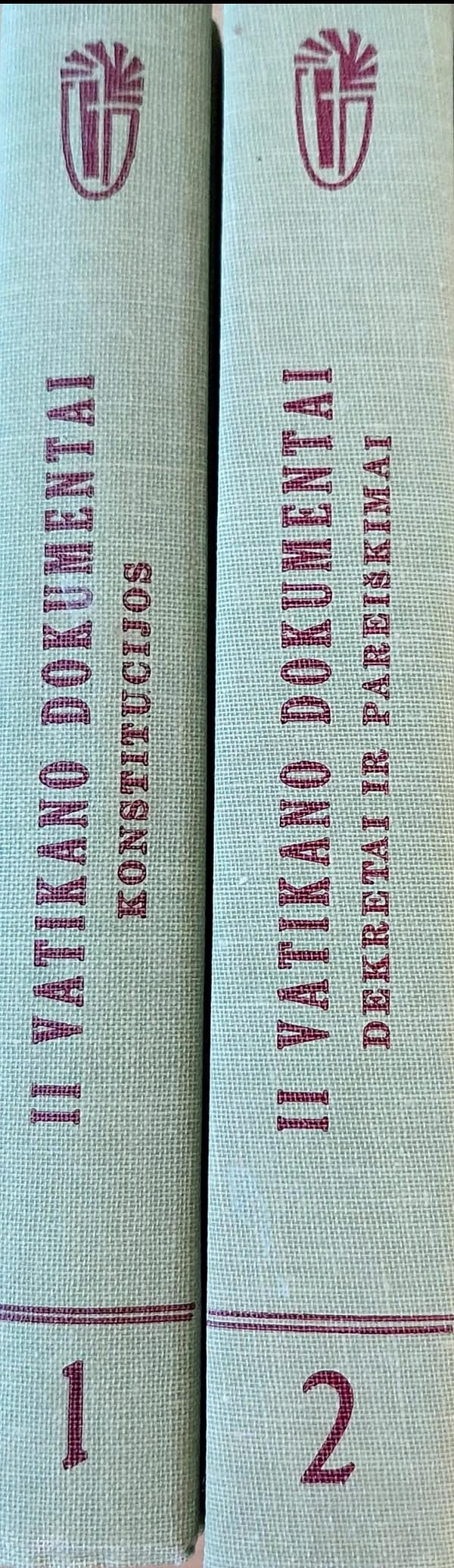 II Vatikano susirinkimo dokumentai (1–2 dalys)