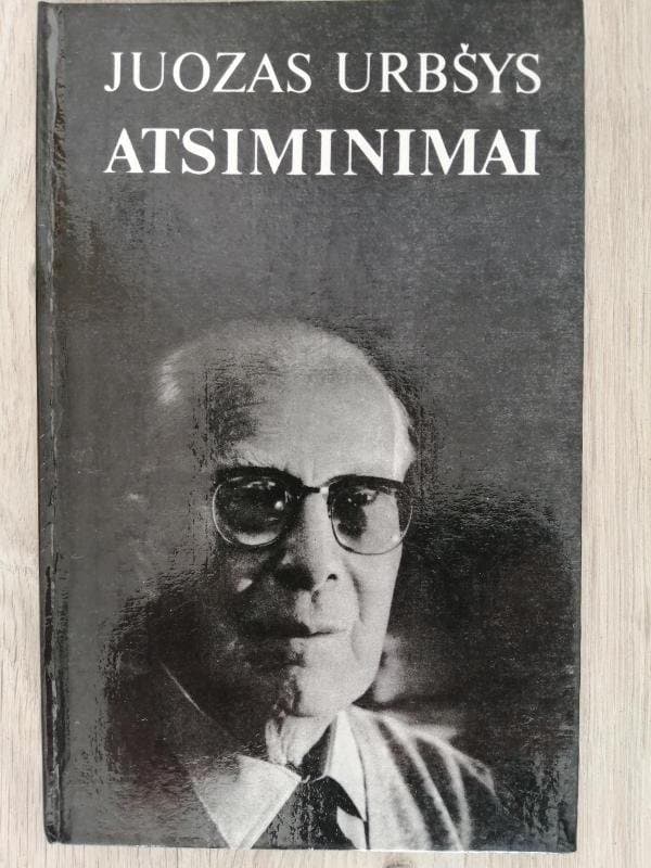 Juozas Urbšys. Atsiminimai