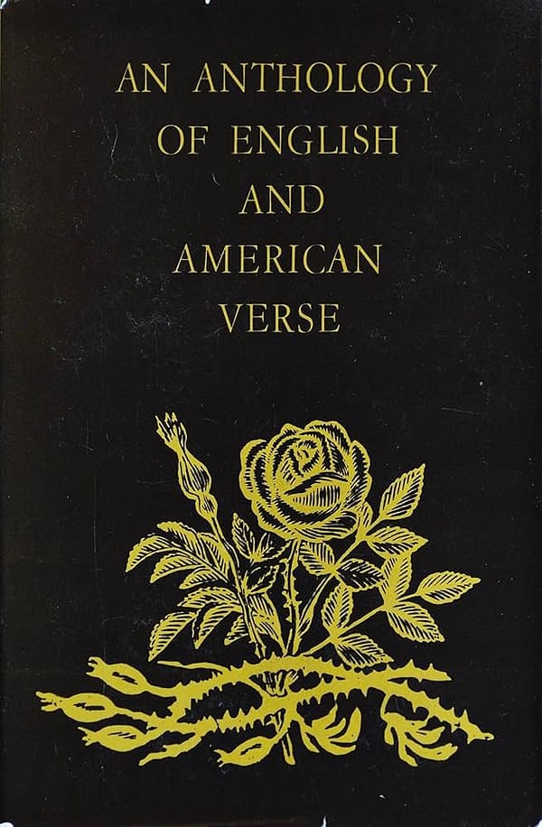 An anthology of english and american verse