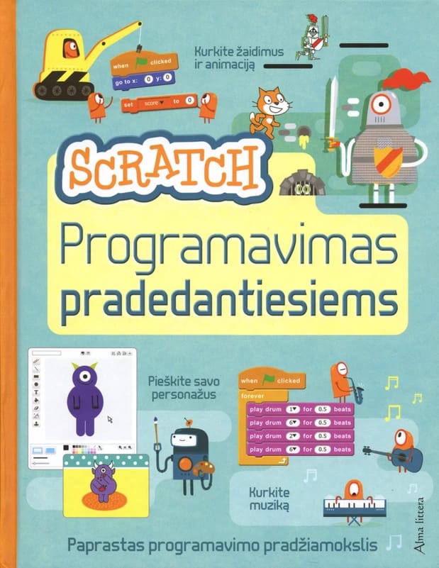 Programavimas pradedantiesiems: Scratch